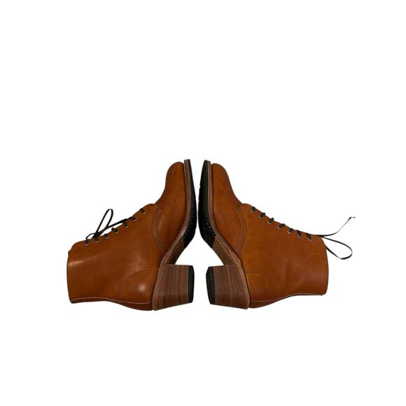 Red Wing Boots Womens 9 Clara Heeled Oro Brown Legacy Leather Moc Toe - Picture 7 of 10